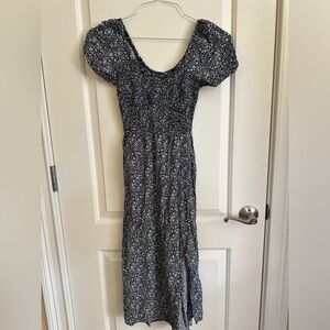 XS, Hollister sun dress in dark blue!